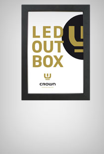 CROWN LED Box einseitig
